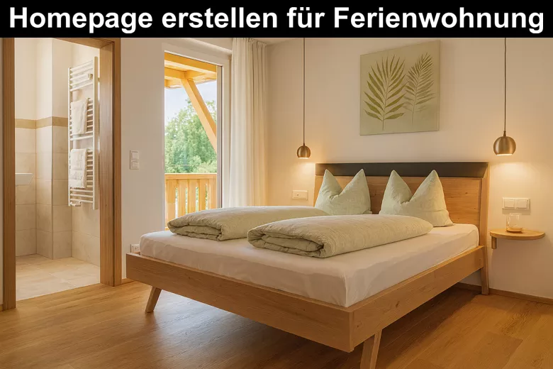 Homepage erstellen für Ferienwohnung